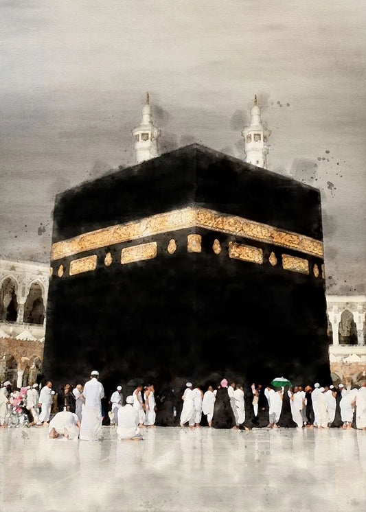 Sacred Islamic Landmark Canvas Art