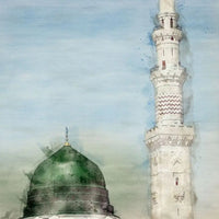 Sacred Islamic Landmark Canvas Art
