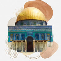 Sacred Islamic Landmark Canvas Art
