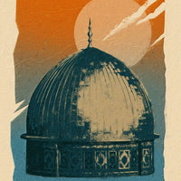 Sacred Islamic Landmark Canvas Art